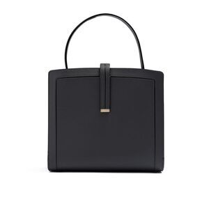 Giada Anthracite Leather Shoulder Women's Bag (Pre-Owned)